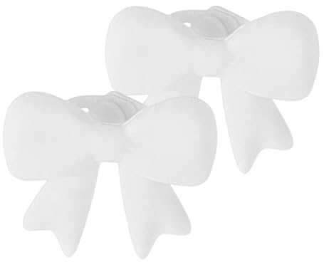Accesorios para auriculares de audio – de silicona 3D – 2 piezas de fijación para auriculares – para mujeres en la de transmisión de estudios de trabajo y viajes