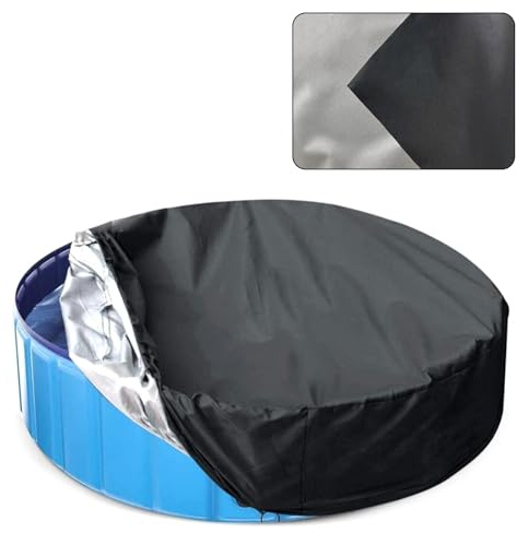 Copertura protettiva per piscina rotonda professionale da 4,5 m, copertura impermeabile resistente per piscina all'aperto, copertura impermeabile