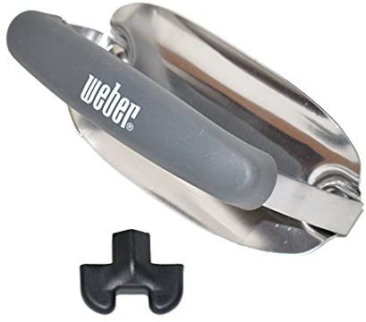 Weber 80672 Charcoal Lid Handle Kit with Shield Charcoal Grills (2015-present) That are not Designed to Come with The Handle Welded to The lid.