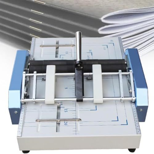 Machine à Relier Automatique pour Papier A3, agrafeuse et plieuse électrique Automatique pour agrafes 24h/24 et 6j/7, Technologie d'agrafage à Cheval