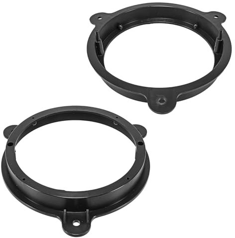 tomzz Audio 2845-000 Lautsprecherringe Adapter Halterungen kompatibel mit Renault Clio Megane Nissan Note Micra Qashqai Smart FouFour Dacia für 165mm Lautsprecher