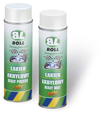 Boll 500 ml Acryllack Weiss MATT Spray Spraydose schnell trocknend 0010126