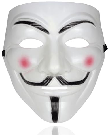 TK Gruppe Timo Klingler Masque comme accessoire de costume pour homme et femme, enfants et adultes pour Halloween, carnaval et carnaval