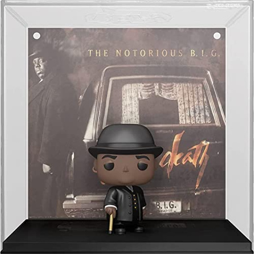 Funko Pop! Albums: Biggie - Notorious Big - Life After Death - Vinyl-Sammelfigur - Geschenkidee - Offizielle Handelswaren - Spielzeug Für Kinder und Erwachsene - Modellfigur Für Sammler und Display | Offizielles Merch – Sammelfigur aus Vinyl für Regal-Display – Geburtstagsgeschenk für Fans und Sammler