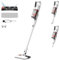 Deerma Aspiradora sin Cable DEM-T20W 2 en 1: Aspira y Friega con 180W de Potencia, Filtro HEPA, Diseño Ligero