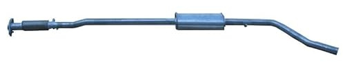 IZAWIT 14.127 Mittelschalldämpfer Kompatibel mit FIAT PUNTO 188 55199376