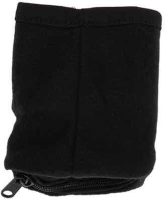 Handgelenk Beutel mit Reißverschluss, Schweißband Armband mit Tasche Sport Wristband Schwarz Handgelenktasche Handgelenk Geldbeutel, für Fitness Laufen Radfahren Fußball Basketball