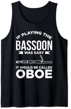 Fagott für Fagott Spieler Fagott Musiker Fagott Fagott Tank Top