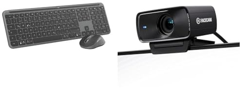 Logitech MK950 Signature Slim & Elgato Facecam MK.2 – Erstklassige Full-HD-Webcam