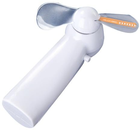 iplusmile Tragbarer Mini Handventilator Mit Led Licht Kleiner Usb Tischventilator Für Büro Und Zuhause Leicht Und Kompakt Ohne Batterie 4.3 Zoll