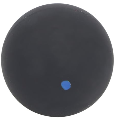 Palla da squash in gomma con punto blu, eccellente allenamento di rimbalzo, 39 mm, competizione singola