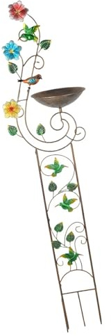 JAMNGHB Piano antiruggine permanente impermeabile della curvatura di Metallicgarden per gli scalatori di Posies e la colonna decorativa del giardino del metallo dei cespugli ascendenti