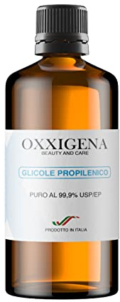 Oxxigena - Glicole Propilenico Liquido Puro al 99,9% da 500 ml, Base Neutra Full PG, Ideale per Idratare la Pelle e Creare Liquidi, Insapore e Inodore, Purezza Farmaceutica Certificata USP/EP