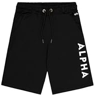 aplha industries Herr Alpha Jersey Short Bermudashorts, svart, M
