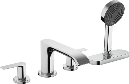 hansgrohe Grundkörper für 4-Loch Wannenrandarmatur, Chrom