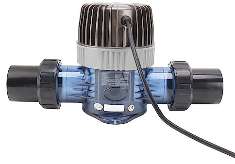 Jeffergarden Chlorateur de Sel, Générateur de Chlore au Sel AC110-240V Indicateur de Défaut pour Piscine Spa (ECO4)