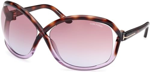 Tom Ford 6856Z Sonnenbrille, Damen, mehrfarbig (mehrfarbig), Einheitsgröße