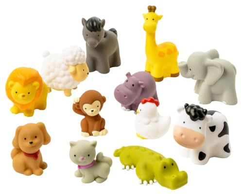 oxybul | Set de 12 Figurines Animaux | 18 Mois - 5 Ans