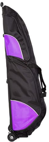 DJJYCTNM Fecht-Deichsel-Radtasche für Maskenschwert und Fechtanzug, Tragbarer Fechtsack für Degensäbel und Florett (Color : Black+Purple)