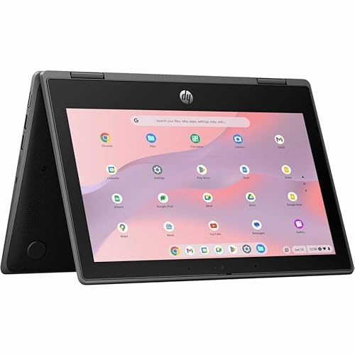 HP Fortis G5 29.5 cm Pantalla táctil convertible 2 en 1 Chromebook - HD - Intel N-Series N200-8 GB - Memoria flash de 64 GB - Teclado inglés - Jack negro