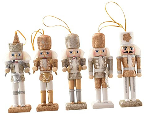 KOMBIUDA 1set Ornamenti Di Legno Creativi Per Natale Delicati Ciondoli Appesi Per Decorazione Da Scrivania Casa e Zaino Giallo