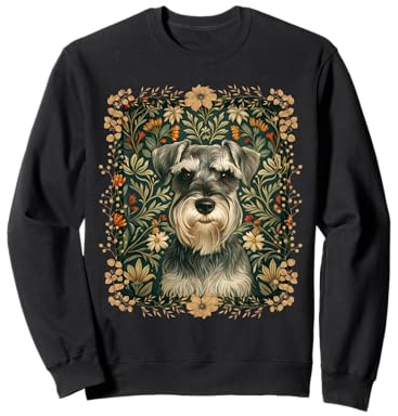 Salière et poivrière Schnauzer Miniature Vintage Sweatshirt