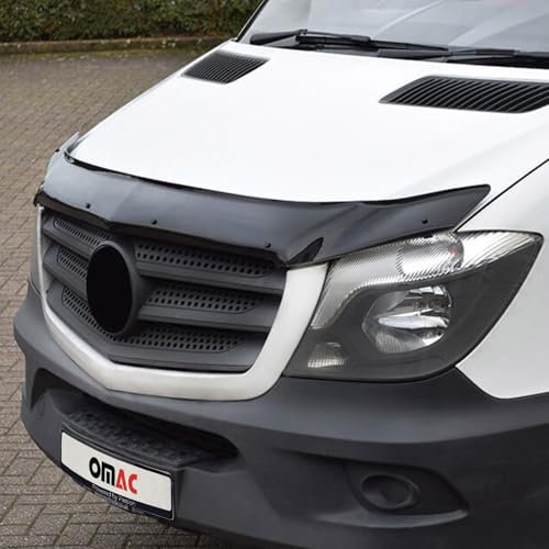 Motorhaube Deflektor Insektenschutz für Mercedes Sprinter W906 2013-2025 Dunkel