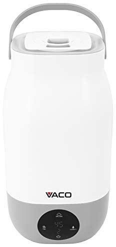 VACO CanCa VHU03LW Umidificatore Ultrasuoni 35m2 220-240V Umidificazione 250ml / h Serbatoio acqua 3L Aromaterapia Efficace contro asma Allergia Tosse Occhi Secchi ecc.