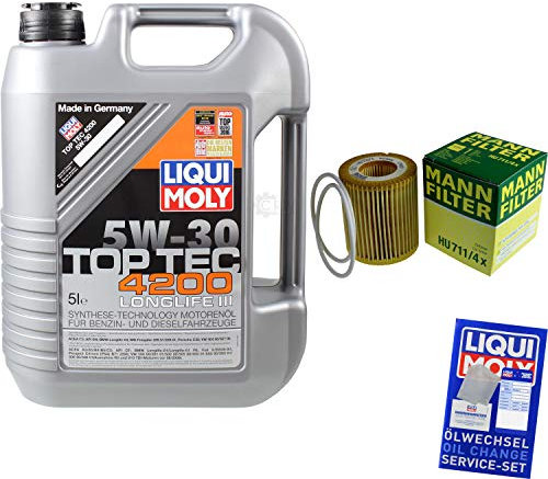 MANN-Filter Set Ölwechsel 5L LM TopTec4200 5W-30 MLM-9700985