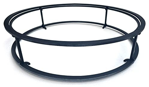 BonFeu BonBiza Feuerkorb für den Garten - Feuertonne & Feuerstelle - Feuerschale Feuerkorb aus stabilem Stahl - Mit Grillrost & Plancha zum Kochen - 80x80x100 cm (Ständer Ø80)