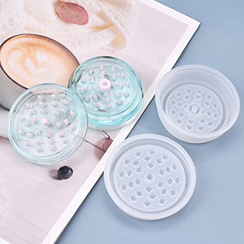 Grinder Crusher Moulin à épices en Silicone Moulin à Herbes Ice Crusher Maker Moule à mouler