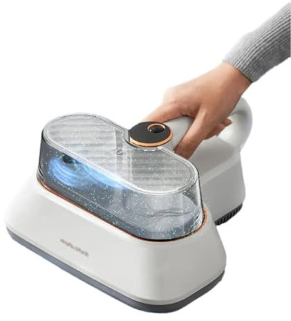 Aspirateur anti-acariens, grande aspiration 12 kPa/stérilisation intelligente UV, nettoyage des draps et du lit, aspirateur anti-acariens