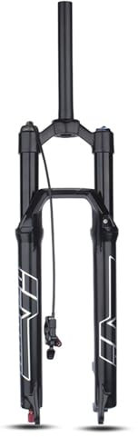 GEIRONV 120 MM Federweg Mountainbike-Federgabel 29/27,5 Zoll, Aluminiumlegierung Luftgabel Schnellspanner 9 MM mit Rückpralleinstellung 1-1/8 Zoll(Remote Lock,29inch)