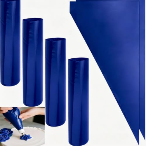 NAMYEUT Lot de 200 grands sacs à douille jetables en vrac, indéchirables, étanches pour décoration de gâteaux, cupcakes, pâtisseries, 52 x 25 cm