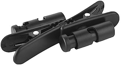 EXCEART Clips para Cables de Auriculares 2piezas Soportes para Auriculares Diseño Práctico Fijación Efectiva Uso Abs Duradero