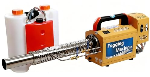 QianCruxtacy Macchina da Nebbia Termica 15L con Tecnologia ULV Integrata, Spruzzatore Elettrico per Aerosol per la Lotta Antiparassitaria e la Sanificazione in Tutte Le Direzioni e Ambienti 120