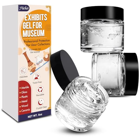 Museum Gel – 170 g transparente reutilizable y extraíble,Museumgel