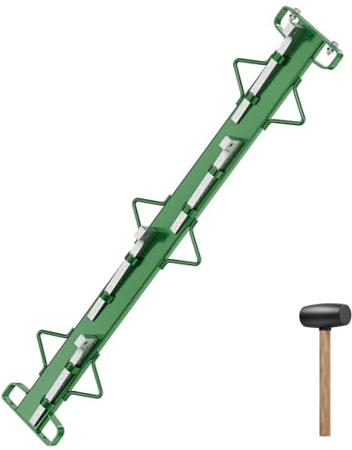 HIBUMFX Pecker-fix Wire Fence Stretcher Bar,Woven Mesh Stretching Tool with Wedges,Suitable for Fixing Fences on Farms, Pastures, Garden Barriers