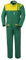 Rossini Trading A4180720L Tuta Ginevra, Verde/Giallo, L