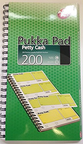 Pukka Pad Petty Cash Book 153 X 280mm - Pack of 5