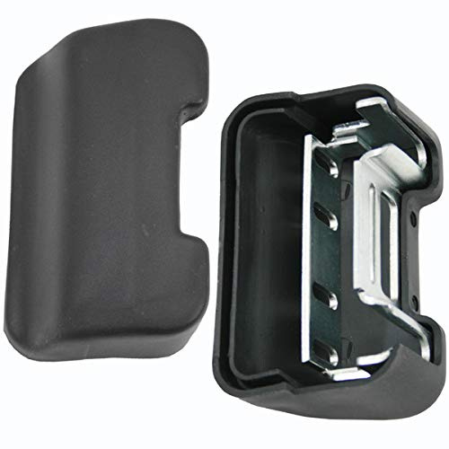 Verrou de Porte M1 - Serrure intérieure - Poignée de Porte - Caravane - Noir