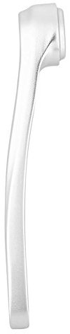 Bnineteenteam 170mm Fahrrad Kurbelarm Aluminiumlegierung Linke Hand Kurbelarm Ersatz Zubehör für Mountainbike Rennrad(Silber-Diamant) Kurbelarm Fahrrad Fahrrad Kurbel Links 170Mm