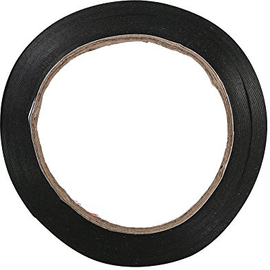 Tomanbery Ruban adhésif Double Face Noir 10M 2mm pour réparer Les téléphones Portables