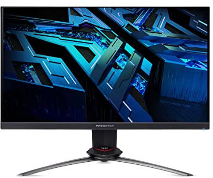 Predator XB253QGP -Monitor Gaming de 24,5 Pulgadas (62 cm), Full HD, 165 Hz, Fast LC 2 ms (G2G), 2 Puertos HDMI 2.0, DP 1.2a, Altura Regulable, Giratorio, Compatible con GSync, HDMI VRR