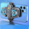 Low Noise Phone Cooler with Dual Semi-Conductor Cooling Fan, with a Width of 66 to 90 Mm for Tiktok Live Streaming, Outdoor Vlog, Mobile Gaming