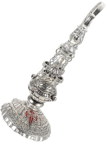 Amosfun Quemador De Incienso De Metal con Cruz Delicado Porta Incienso Decorativo para Escritorio Hogar Oficina Hotel Sala De Té Diseño Religioso Clásico Multifuncional