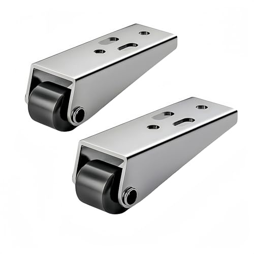 Stainless steel PP Heavy support wheel, quiet and wear-resistant, suitable for telescopic island platforms, tatami drawers, door damage and sagging mainten (2)