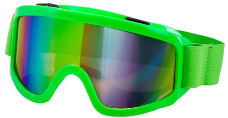 W WIDMANN MILANO Party Fashion - Skibrille/Snowboard Brille, Accessoire für 80er Jahre Faschingskostüme, Apres Ski Mottoparty
