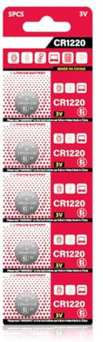 MZRAN Pack Of 10 DL1220 BR1220 ECR1220 LM1220 KCR1220 L04 3V Lithium Button Cell Batteries for Toys Clocks Remotes and More