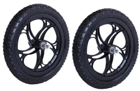 Perfeclan 1 Paar Balance Bike Ersetzen Sie Räder Leichtes Fahrradzubehör Reparaturtraining Fahrradfahrten Wartungstrainingsräder